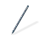 Apple Pencil skin blue leaf, Available for Gen 1 And Gen 2, High - Quality 3M Vinyl full wrap - Tackydesign